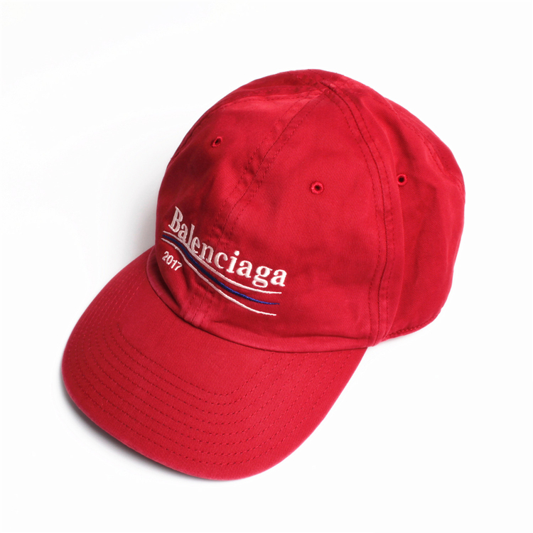 Balenciga Baseball Cap Red Balenciaga Hats For Sale